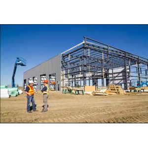 Multi Span Steel Building Prefabricated Construction Materials Z Purlin