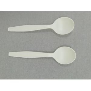 Biodegradable Starch-Based Spoon Fancy Sustainable Flatware Utensils Legant All