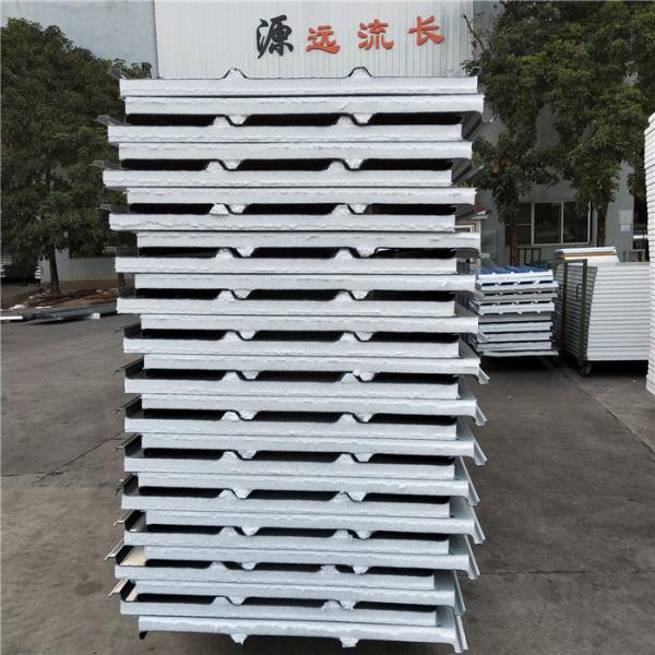 Quality B grade fireproof 1050mm eps sandwich prefab building roof panel wholesale