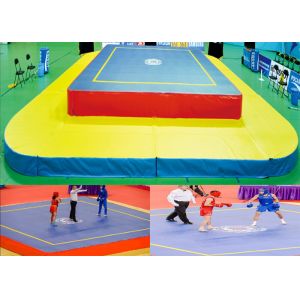 Durable Wushu Platform Gymnastics Training Mats Competition Sanda Mat