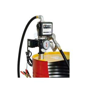 China Diesel Pump Drum And Tank Fuel Transfer Pump Kit With Mechanical Display Reset on sale