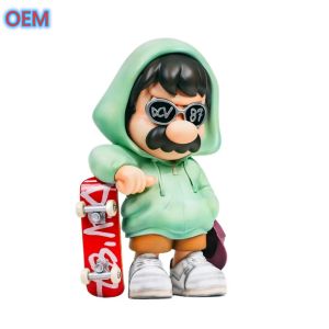 OEM Factory Custom Collectible 3d Cartoon Vinyl Figure Toy Plastic Figure Toy