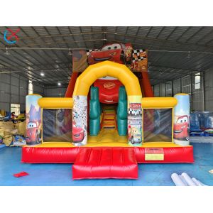 Inflatable Slide The Cars Inflatable Dry Double Slides Castle