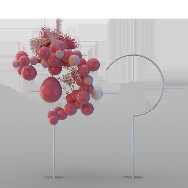 Quality Graphic 5x7ft Arch Stand Wedding Theme Arch Party Backdrop For Anniversary Party wholesale