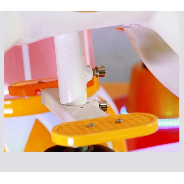 3 People Amusement Kids Ride Indoor Outdoor Playground Merry - Go - Round Small Carousel