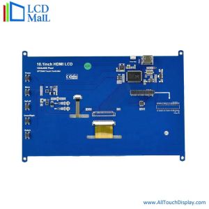 10.1 Inch Raspberry PI TFT Display Screen 500cd 1024*600 Multi Point Touch