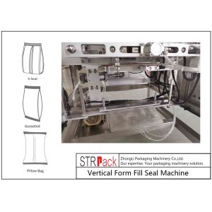 Coffee Powder Packing Machine , Vertical Seal Packing Machinery With Auger