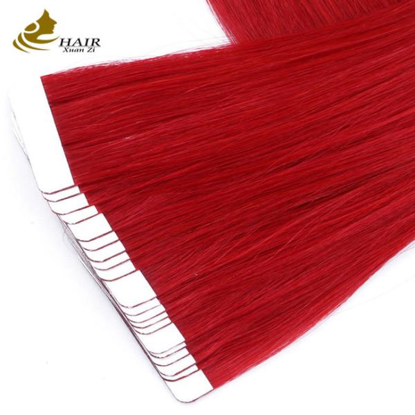 Quality Double Drawn Tape In Hair Extensions 16 Inch Adhesive wholesale
