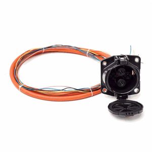 China ANS 125A CHAdeMo Fast Charger With DC Quick Charger Inlet on sale