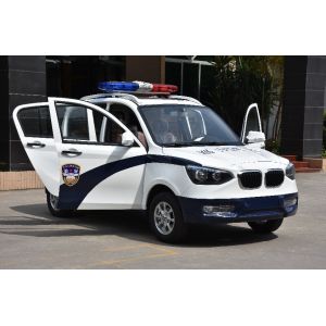Modern 72V 3.5KW Electric Patrol Car , Closed Smart Security Patrolling Vehicles