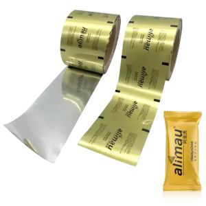 Custom Order Available Packaging Film Rolls For Food Packaging With Custom Logo
