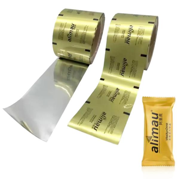 Custom Order Available Packaging Film Rolls For Food Packaging With Custom Logo