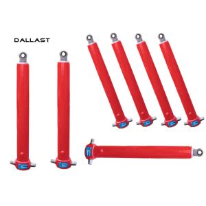 Dump Truck Hydraulic Cylinder 841221000 HS Code ISO 9001 Certification