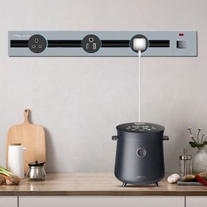 General-Purpose 3 Phase 4 Wire Table Rail Electrical Power Track Socket with