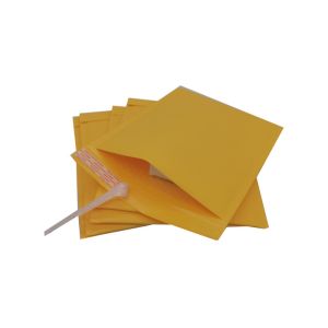 Cushioned 8.5x12 Inches Yellow Bubble Wrap Envelope Flap 40mm Wide