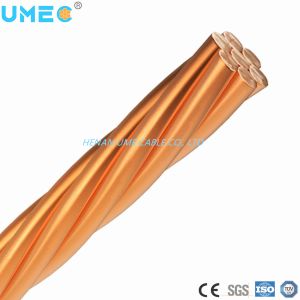 Round Wire Soft/Hard Drawn Bare Copper Conductor for Distribution Line