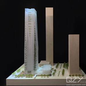 Aedas 3D Architectural Site Model Skyscrapercity 1/300 OEM