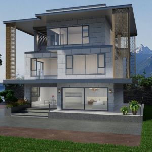 76mm Window Frame Aluminum Wall Thickness 1.8mm Smart Voice Windows Mobile Control Window