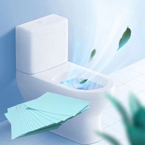 Lightweight Disposable Toilet Cleaner Sheets Multi Functional With Fresh Scent