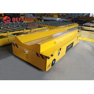 China Battery Power No Rail Type 20t Trackless Transfer Cart As Coil Transportation Car on sale