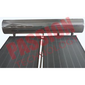 240L High Efficient Flat Plate Solar Water Heater With Stainless Steel Bracket