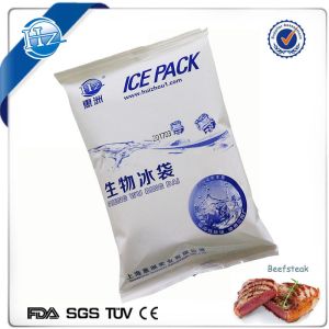 Food Elastic Gel Based Ice Packs Reusable Food Delivery Sweat Proof Freezer Ice
