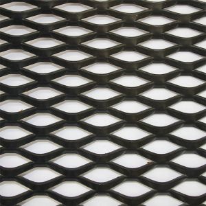 Galvanized Copper SS Expanded Metal Mesh Structural Stability ISO9001