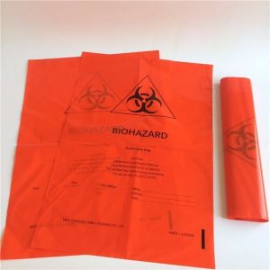 Hazardous Trash Can Liners – Medical Grade No Leak Bags - Biohazard Symbol for