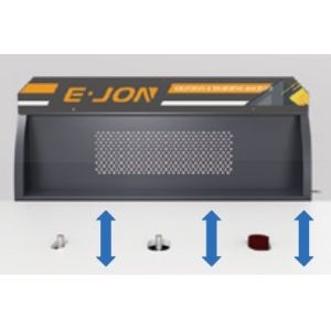 EJON Advertising Sign Logo Inner Hole and Outer Contour Edge Automatic Grinding