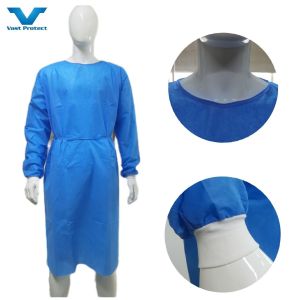Three AAMI Level1/2/3 Disposable Isolation Gown Breathable Non-Sterile Surgical