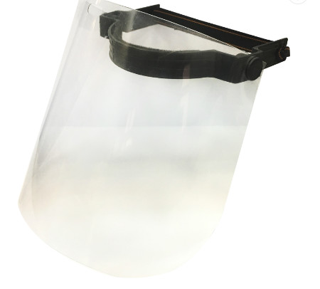 Quality Ethylene Oxide Disinfecting Clear Visor Protective Face Shield EN166 wholesale