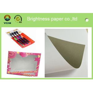 China Packaging / Printing Blister Board Paper 700 * 1000mm Low Surface Roughness on sale