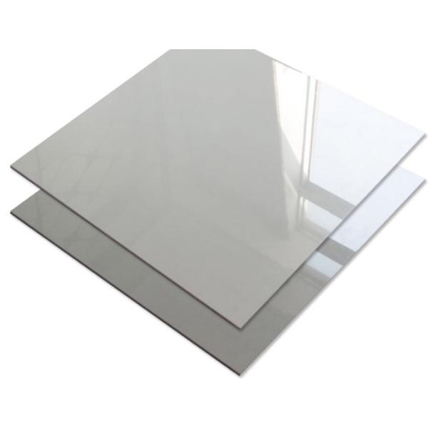 60x60cm Light Grey Polished Porcelain Floor Tile 9.5mm