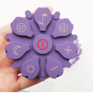 Multifunctional Screen Printing Radium Engraving Silicone Buttons For Electric