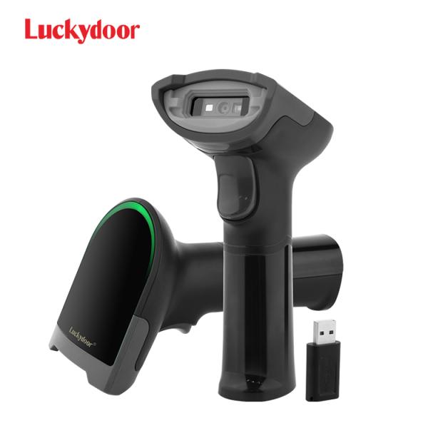 Inventory 2.4G Wireless USB for Bluetooth 2D 1D QR Code Scanner LED Light Source