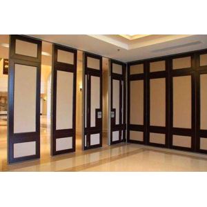 Sound Insulation Office Movable Partition Walls Sliding Aluminium Components