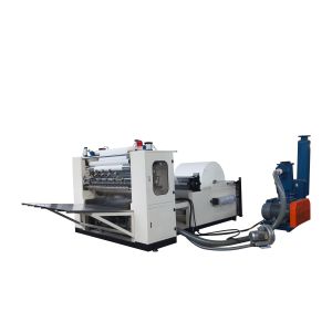 N Folding Hand Paper Towel Converting Machine / PLC Towel Making Machine