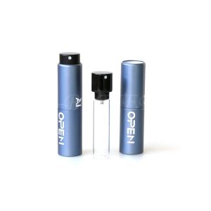 15ml Metal Twist Luxury empty refillable perfume atomizer spray fragrance