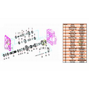 China Zoomlion Sany Concrete Pump Truck Stiebel Sany Transfer Case Big Gear 44 Teeth on sale