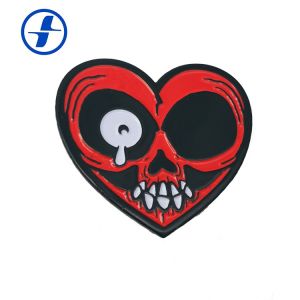 Custom high quality metal plating soft enamel epoxy lapel pin for hot sales