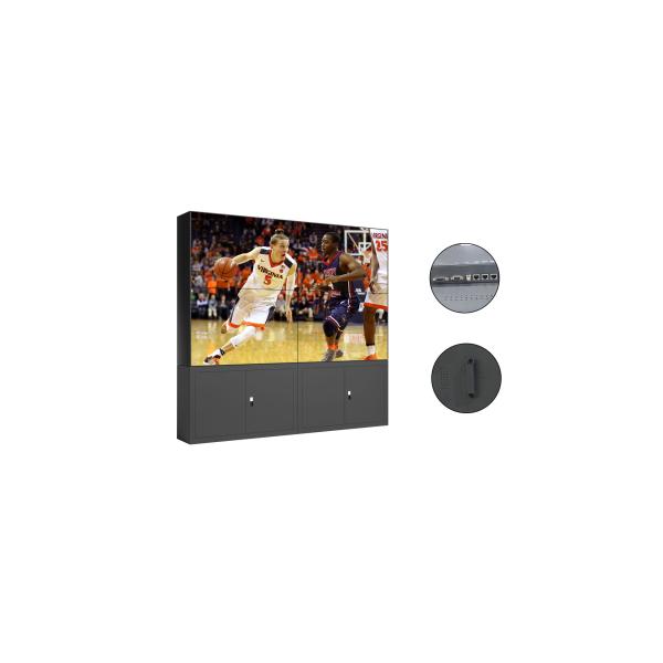 49Inch LCD Screen Wall 2x3 FHD 1920X1080 Resolution with Stand Cabinet Bracket