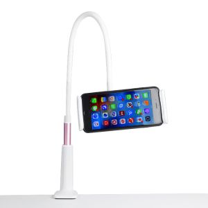 Custom logo free adjustable 360 rotated bendable tablet pc stand