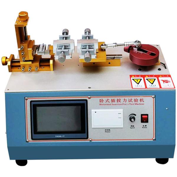 Plug Life Test Equipment Horizontal Plug And Pull Force Tester Insertion And