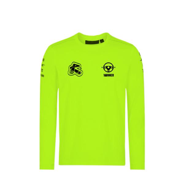 Customized Breathable Polyester Running Mens Sports Long Sleeve T Shirt with