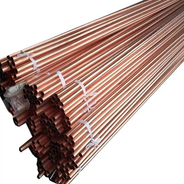 Quality Refrigerator 1/2 1/4 3/8 5/8 Pancake Pure Copper Pipe ASTM B280 ISO9001 wholesale