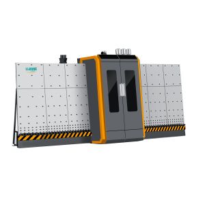 Cheap 1600mm 1800mm Vertical Glass Washer With Combining Table Combining Fragments for sale