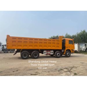 Second-hand Shacman 8*4 12 Wheels F3000 X3000 Dump Truck Tipper Trucks
