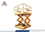 Stationary Hydraulic Scissor Lift Table with 2000kg Load Capacity