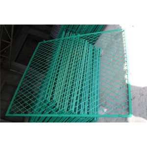 Cheap Width 1.2m Square Hole Razor Mesh Panel Diamond Shape for sale