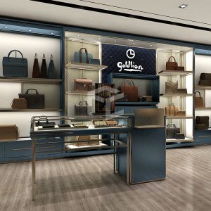 T4 Light Shoes Store Display Racks 3mm Thick MDF High End Design